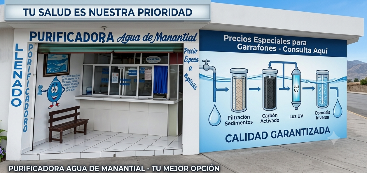 Purificadora Agua de Manantial